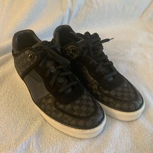 Woven Leather Sneakers